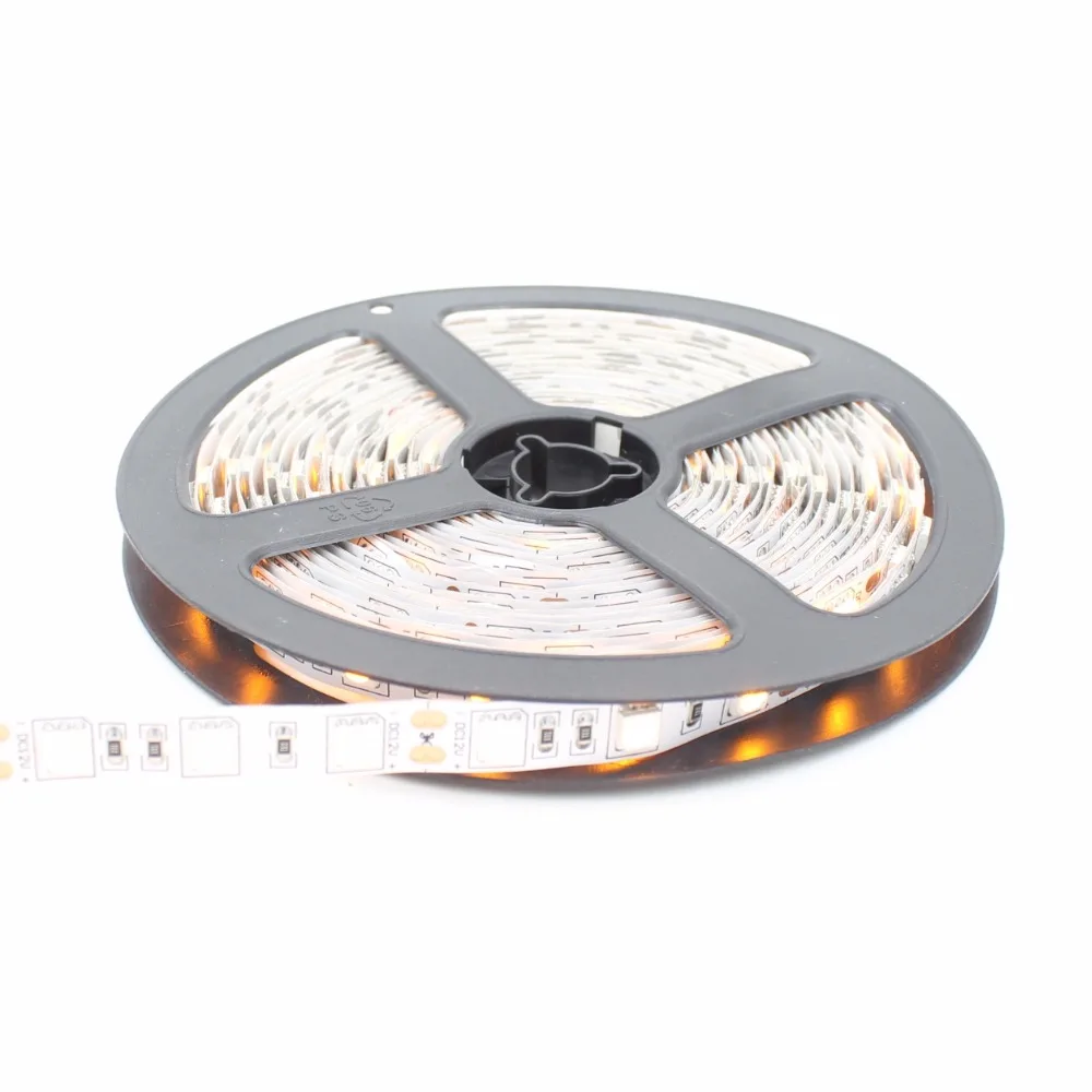 

Super brightness 25 meter SMD5050 12V input 5pcs 5 meter 60 led/meter 300 bead led strip warm white flexible strip no lumen lose