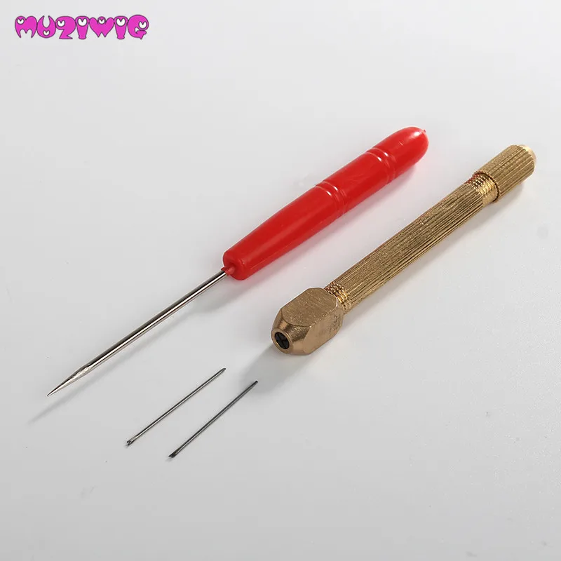 

DIY Doll Wigs 0.6/0.8mm Set BJD/Blyth Doll Change Makeup Tools Breed Hair Pins Reproduce Hair Doll Tool