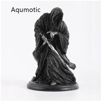 

Aqumotic Collection The Lord of The Rings Dark Knight Witch King Black Riders Ringwraiths Model Figure Statue Decoration Gift