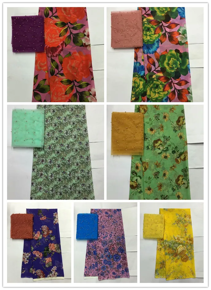 

5+2yards Summer flower poplin printed fabric, shirt, dress, cotton fabric high-grade cotton fabric FWD07