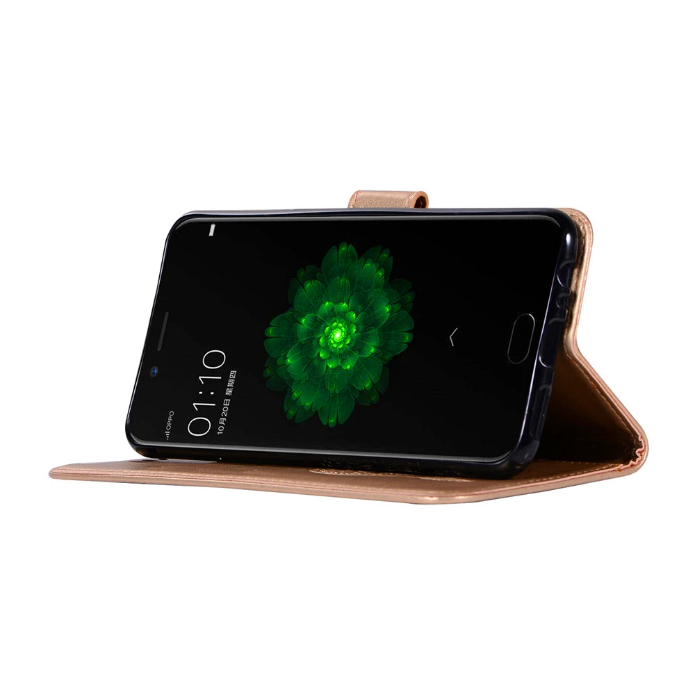 Кожаный чехол для OPPO F1S F5 F3 Plus R11 R9S A37 A39 A57 A59 Lite|Чехлы-портмоне| |
