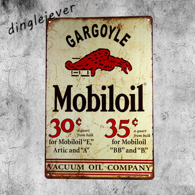 Vintage Metal Tin Sign Outdoor Home Garage wall decor shabby chic art