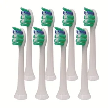 8 шт. Замена Зубная щётка головки HX9024 для Philips Sonicare ProResults HX6530 HX6930 HX6950 HX6730 HX3110 HX6721 HX6512