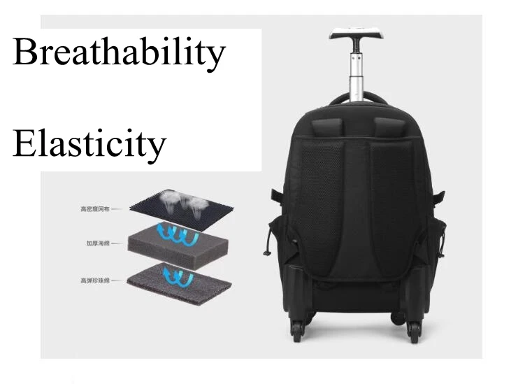 Мужской рюкзак на колесиках, сумка на колесиках для путешествий, сумка на колесиках, рюкзак на колесиках для деловых поездок, сумка на колесиках, чемодан