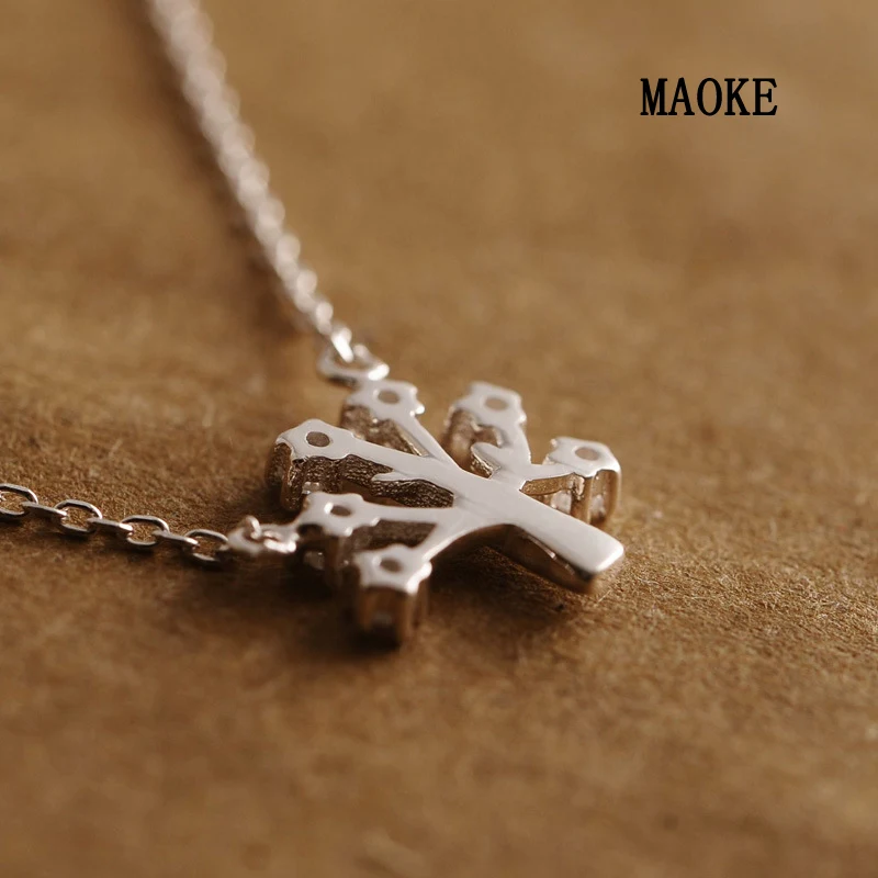 Акция Рождественская елка 925 SV ожерелье для женщин модные подарки|925 silver necklace|fashion