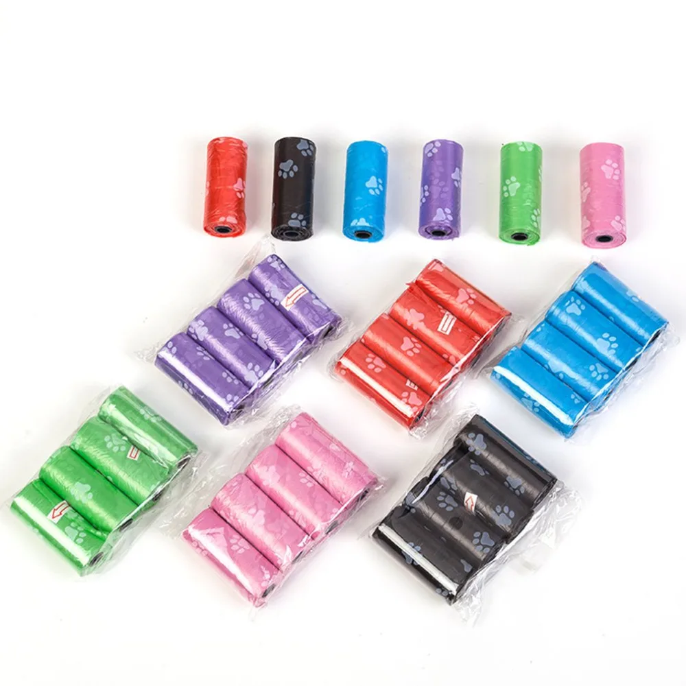 

Dog footprint Garbage Bag Dispenser Pet Waste Holder Dispenser Bags Feces Waste Bags Case Products Trash Bags Pet Accessories