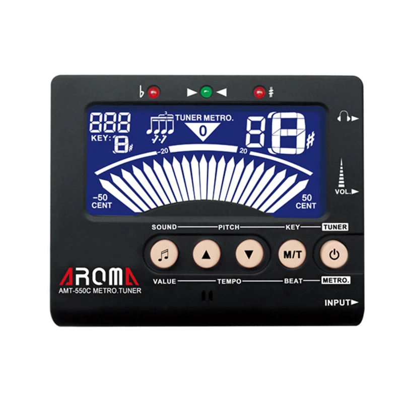 AMT 550C Aroma Metro tuner Metronome Tuner and Tone Generator 3 in 1