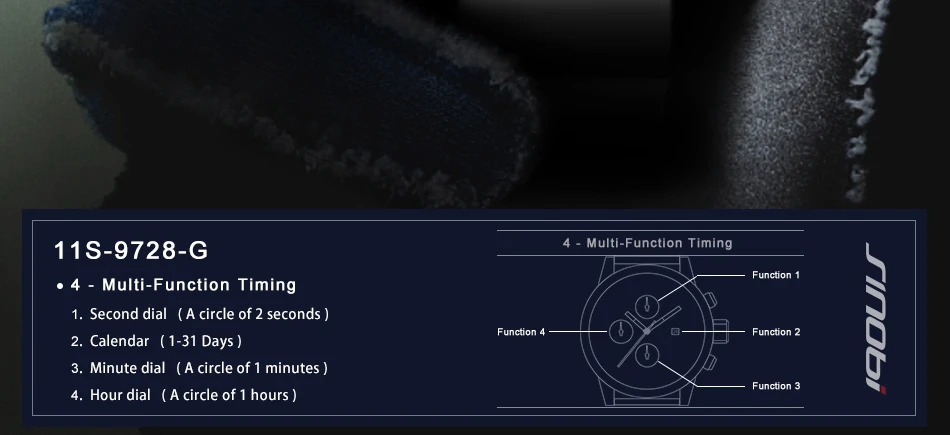SINOBI, мужские наручные часы с хронографом, Лидирующий бренд, роскошные мужские спортивные часы, водонепроницаемые мужские кварцевые часы, Relogio Masculino