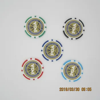 

10pc/pack new design poker chip golf ball marker