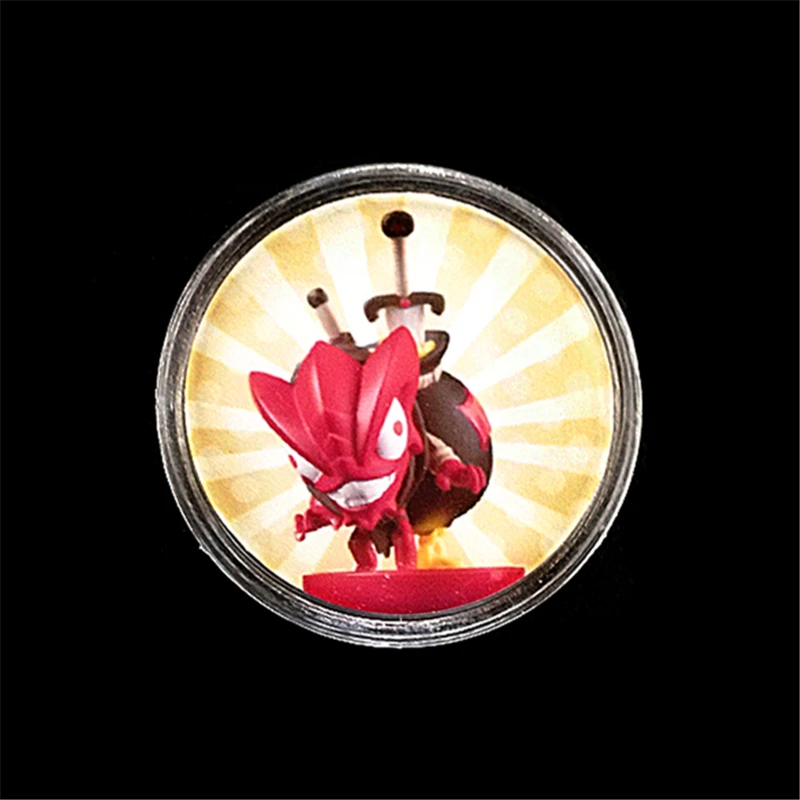 

2Pcs/lot Ntag215 Game Card For Amiibo Diablo 3 Loot Goblin NS Switch NFC Collecting Sticker Coin New Data Elite + Loot Goblin