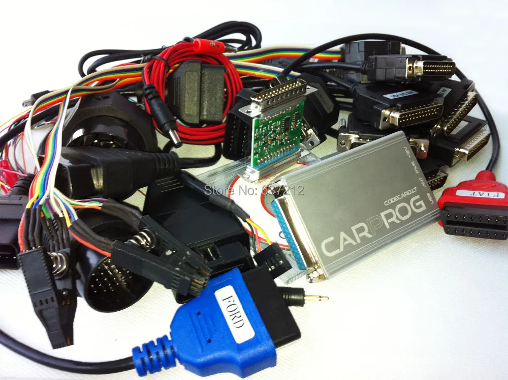 

New CARPROG Full V7.28 Newest for Car Prog with All Softwares For Radios, Odometers, Dashboards, Immobilizer)