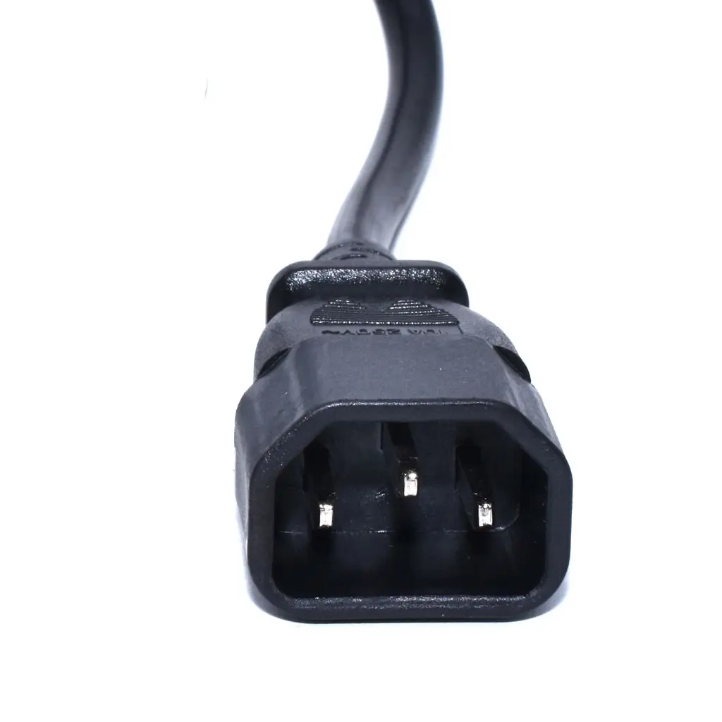 3.3ft//1m 90°Angle EU Plug 2 Prong to Figure 8 AC Power Cable Adapter Lead Cords