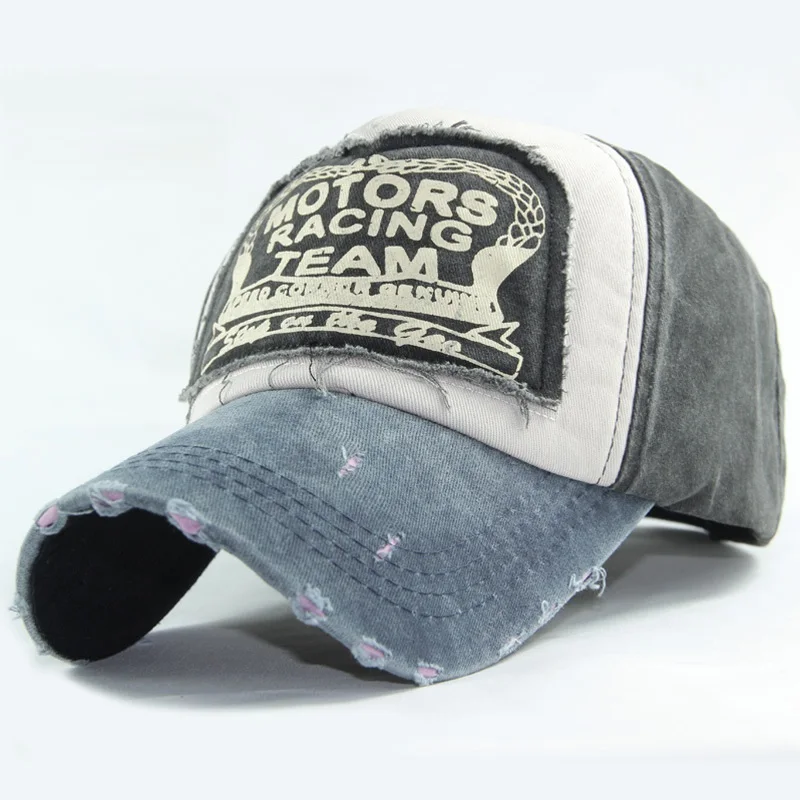 Весна Лето Кепки из хлопка соединенная бейсболка с надписью Snapback шляпа джинсовая