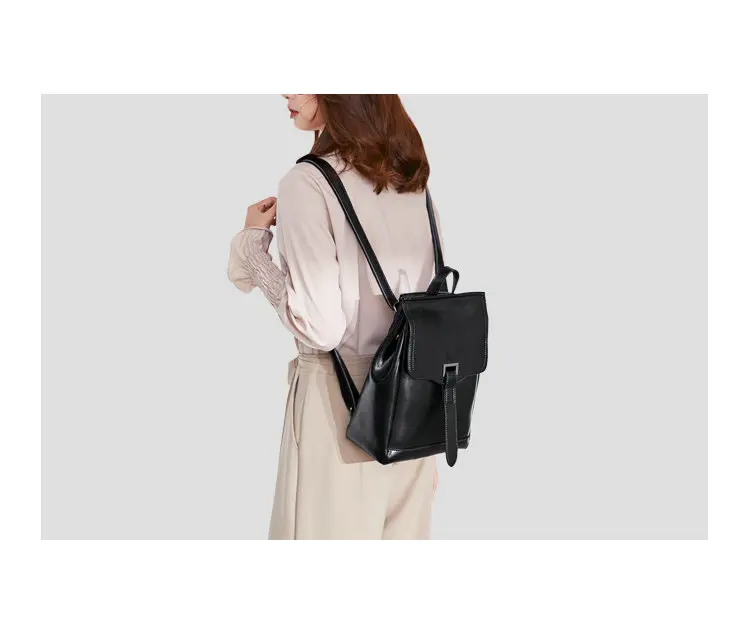 QIAOBAO, высококачественный рюкзак из натуральной яловой кожи, Модный женский рюкзак, вместительная школьная сумка, Mochila Feminina