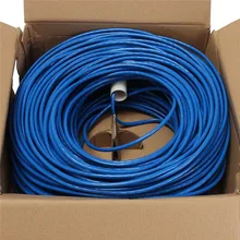 100M CAT5 5e 8 Pin Intertek High Speed LAN Network Cable UTP Copper Core Wire Twisted Pair Ethernet Cables Internet Cable for PC