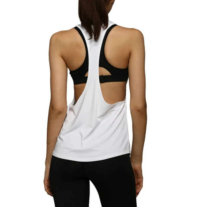 Women Loose Sexy Gym Sports Vest Outdoor Summer Training Running Tank Tops Yoga Vest Women Loose Sexy Gym Sports Vest Outdoor Summer Training Running Tank Tops Yoga Vest
