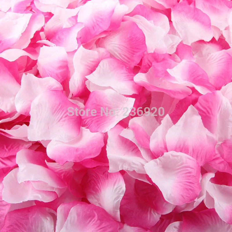 1000pcs romantic Wedding Artificial Rose Petals Decorative Flowers christmas Party Festival