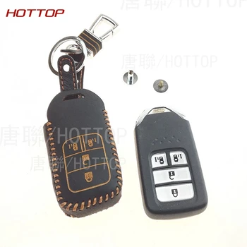

Intelligent PU Key Cover Car Key Fob Cover Key case wallet exclusive for Honda Odyssey 2015 2016 car styling