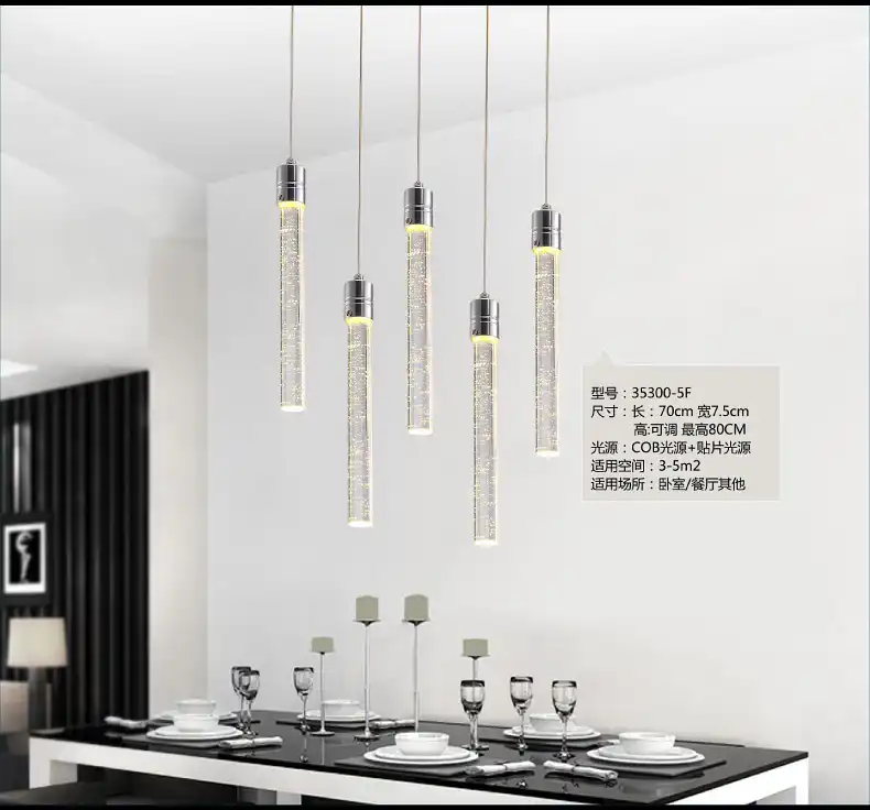 Contemporary Pendant Lights Modern Led Bubble Crystal Contemporary Pendant Lights Modern Led