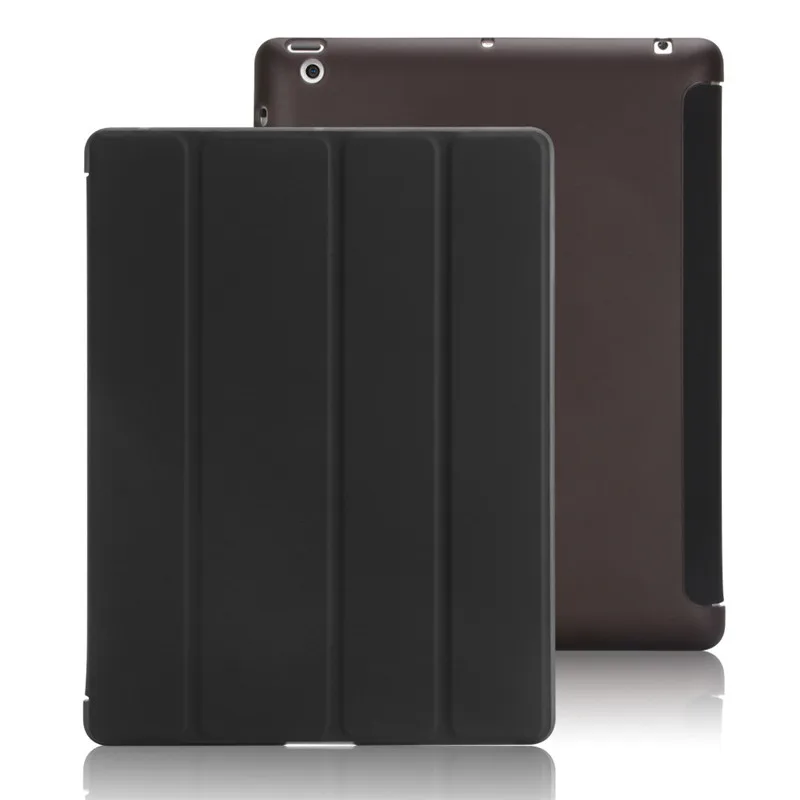 Чехол для iPad 2 3 4, golp Ultra Slim искусственная кожа флип чехол мягкая Вернуться ТПУ Magentic Smart Cover для iPad 2 3 4 A1430 a1460