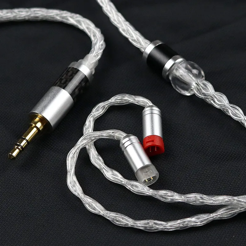 Комплект Сменный кабель для наушников 3,5 мм штекер 2 Pin 0,78 мм разъем MMCX IE80 IM используется для TFZ Shuer Weston Audio-Technica - Цвет: ie80 version