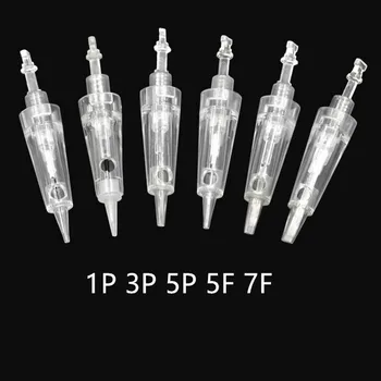 

50pcs 1P+3P+5P+5F+7F Tattoo Needles Cartridges Disposable Sterilized Mixed Permanent Makeup Machine for 3d Eyebrow lips Eyeliner