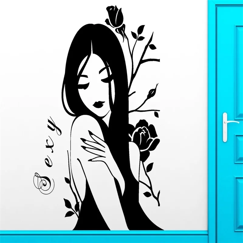

Wall Sticker Vinyl Decal Hot Sexy Girl In Oriental China East Cool Decor