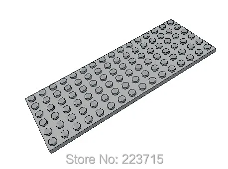 

*Plate 6x16* 5pcsDIY enlighten block brick part No.3027 Compatible With Other Assembles Particles