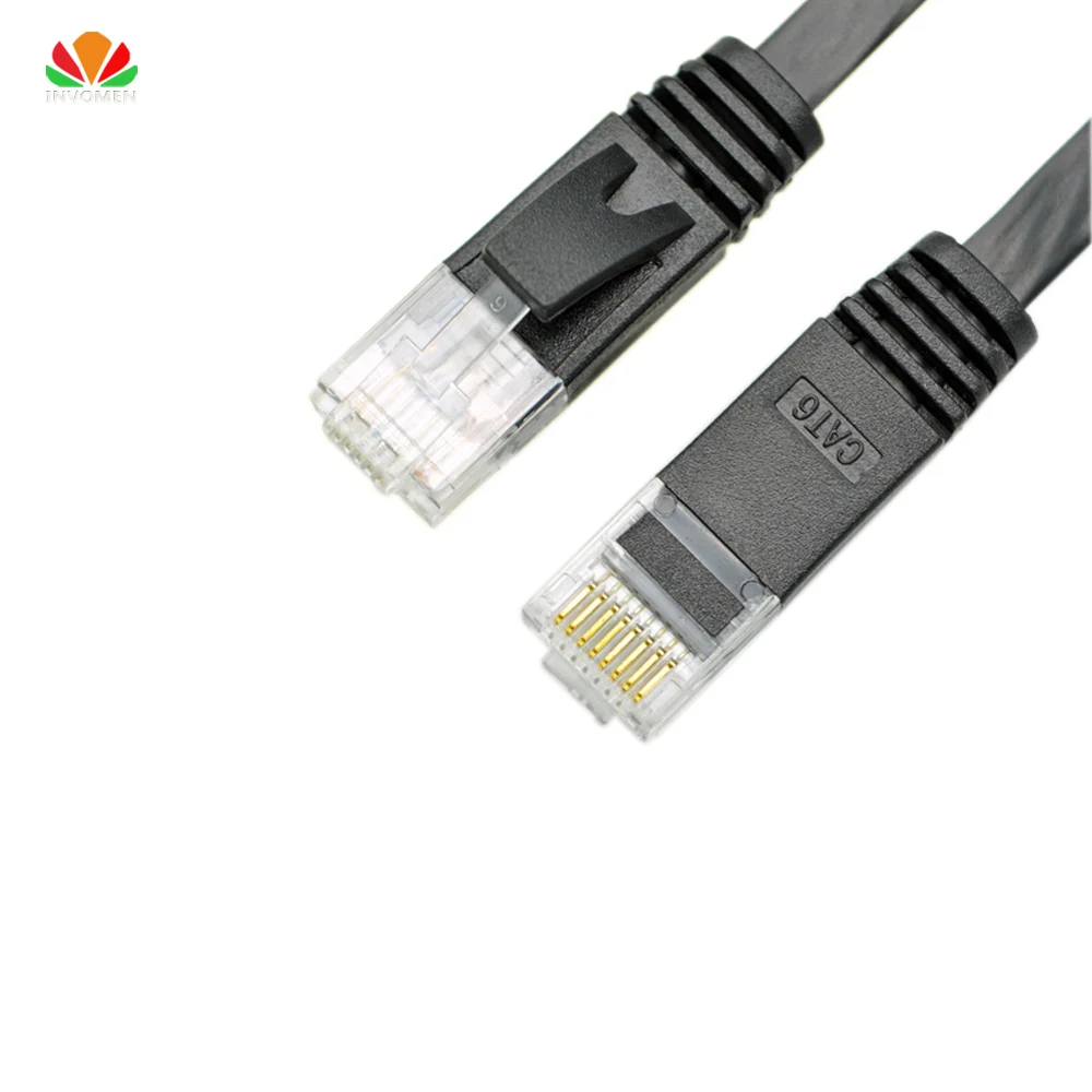 6ft 2 м плоским UTP CAT6 сетевой кабель компьютерный Gigabit Ethernet Патч-корд RJ45 адаптер