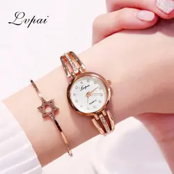 Новые модные часы со стразами женские роскошные брендовые дамские часы из нержавеющей стали Кварцевые часы Reloj Mujer Часы