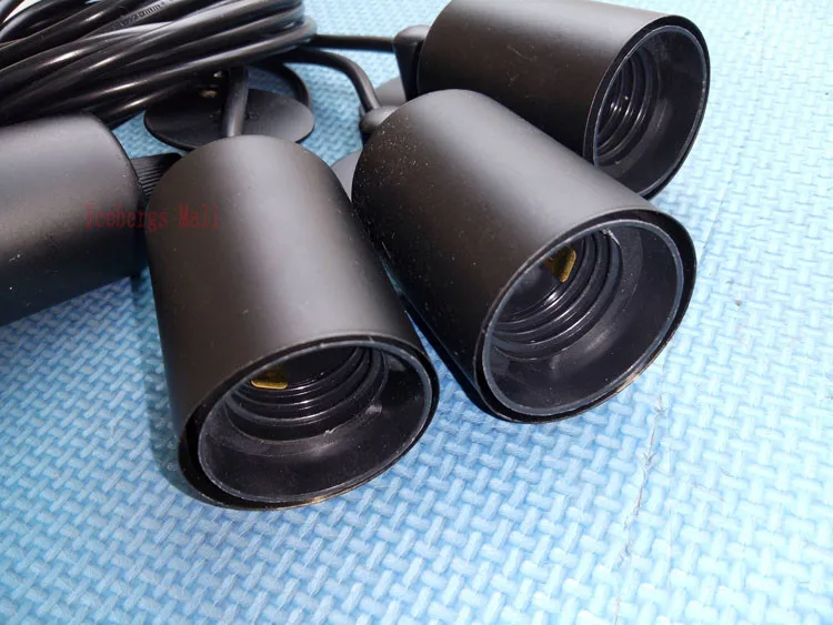 Nordic Retro Edison Bulb Pendant Chandelier Vintage Loft Antique Adjustable DIY E27 Spider Pendente De Teto Fixture2