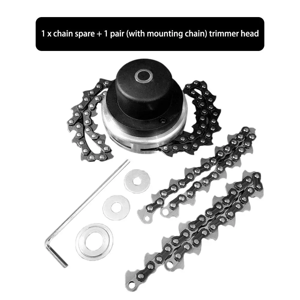 General Lawn Mower Chain 65MM Fine - Tuning Head Chain Mower Trimmer Cutter Garden Grass Brush Tool Spare Parts Cutter Lawn