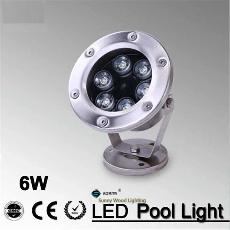 IP68 LED fuente de luz de la piscina bajo el agua de la piscina de luz forswimming piscina paisaje lugar lamp6W 12 V AC IP68 LED fuente de luz de la piscina bajo el agua de la piscina de luz forswimming piscina paisaje lugar lamp6W 12 V AC
