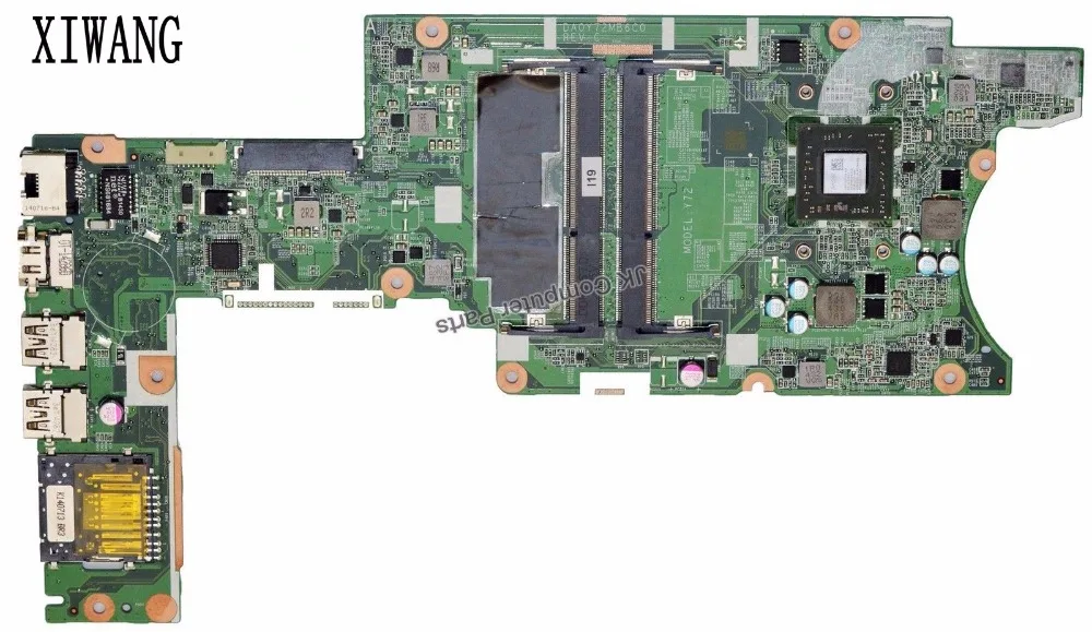 

769076-001 free shipping Laptop Motherboard FOR HP Pavilion 13-A x360 13Z-A Motherboard 769076-501 DA0Y72MB6C0 A6-6310 CPU