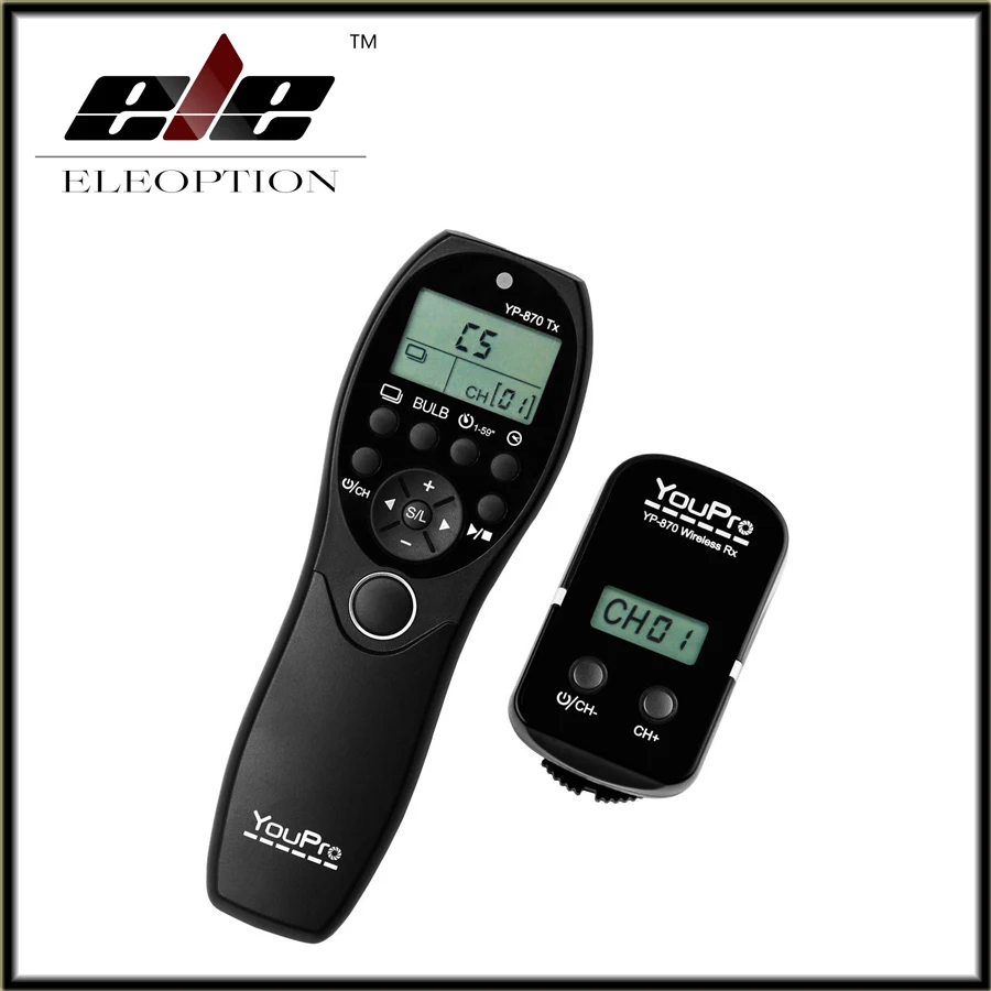 

YouPro YP-870 L1 Camera Wireless Shutter Timer Remote Control for Panasonic Lumix FZ200 FZ100 DMC-GX1 GH3 GH2 GH4 GF1 G10 G5 G3