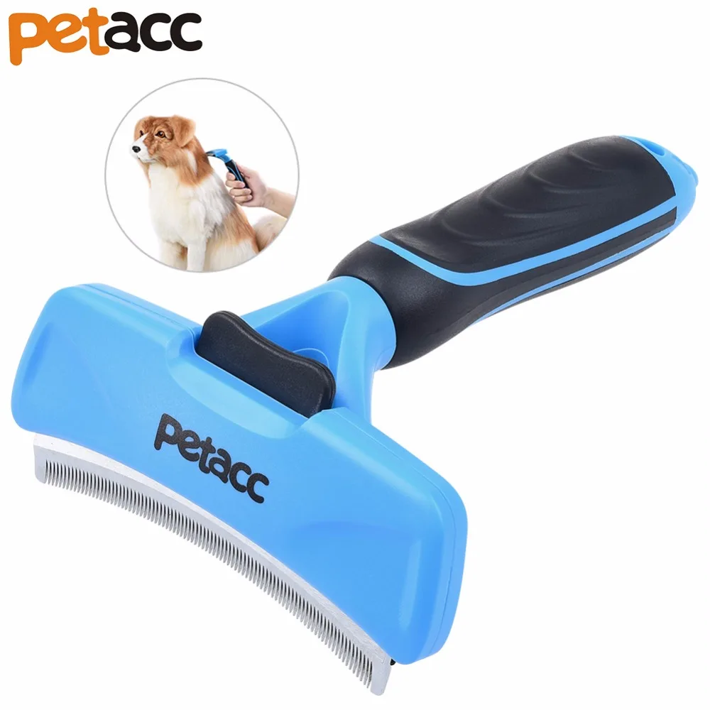 Продажа Petacc многофункциональная Очистка пуходерка Практические Pet щетка для волос Прочный Собака Уход за лошадьми кисть