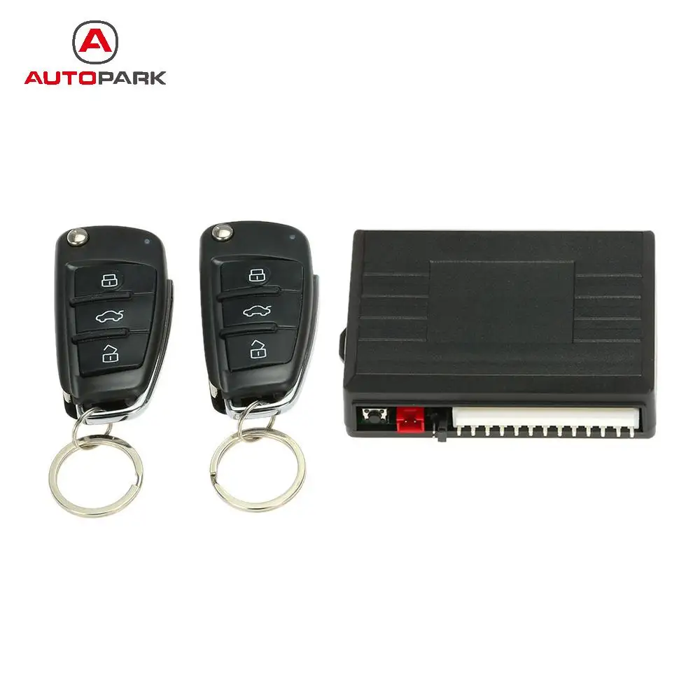 Универсальная автомобильная сигнализация с пультом дистанционного управления, центральная система блокировки без ключа, с кнопкой спуска багажника для peugeot 307 VW Toyota