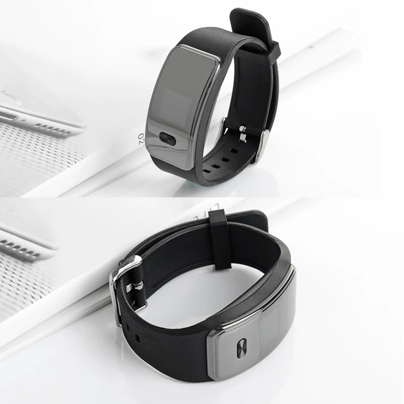 Digital Dictaphone Watch Audio Recorder Voice Activated Recorder Bracelet Sound Recording Wristband Mini MP3 Player OLED Screen (11)