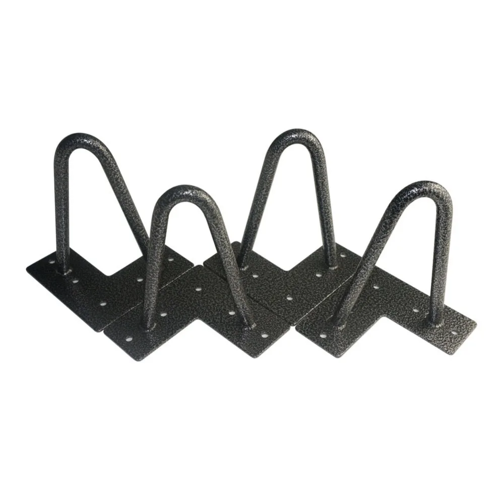 

Free shipping -6"table feet- black granite- 1/2" steel rod-set of 4 -Corners for boxes Table Legs,small furniture hairpin legs