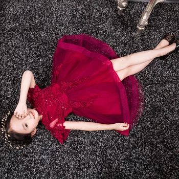 

Kids Dresses For Girls Elegant Princess Dress Flower Girls Dresses For Party and Wedding Dress Children Easter Carnival Costume