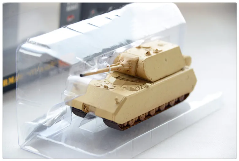 Модель автомобиля с высокой имитацией 1:72 немецкой армейской мыши тяжелый бак из