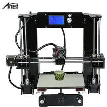Anet A6 Full Arcylic 3D-Printer Big Size 220*220*250mm Reprap Prusa i3 DIY 3D Printer Kit with Filament