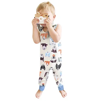 

SZYADEOU Infant Toddler Baby jumpsuit Summer Romper baby Girls BoysCartoon Animal Print meisje clothes Outfits Sets manga L4