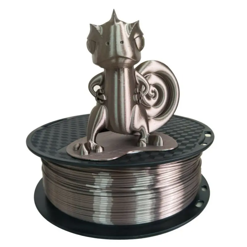 Shina 3d принтер нити 1,75 мм 1 кг шелк Pla розовое золото 3D Печатный Материал катушка для 3D-принтера и ручек