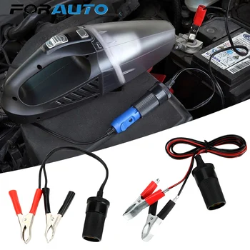 

FORAUTO Terminal Clamp Clip-on Cigarette Lighter Car Accessories Booster Jumper Cables Car Battery Cable 12V Car Battery Clip