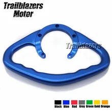 Motorcycle Accessories CNC Passenger Handgrips Hand Grip Tank Grab Bar Handles Armrest For YAMAHA FZ1 FZ6 FZ8 XJ6 Blue