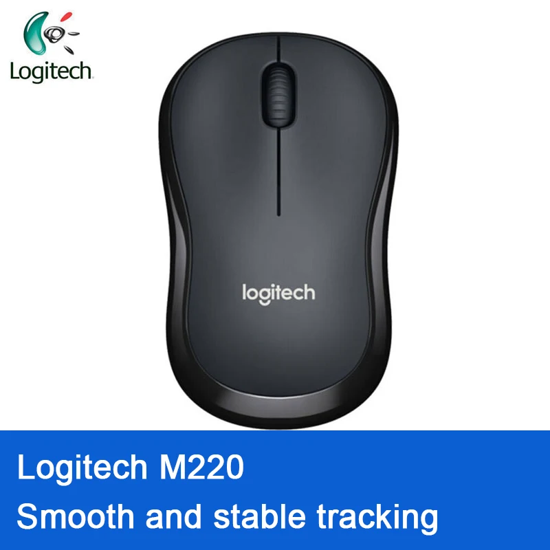 

Original Logitech M220 Wireless Gaming Mouse High Quality Smooth and Stable tracking for Mac / Window Support Official Test