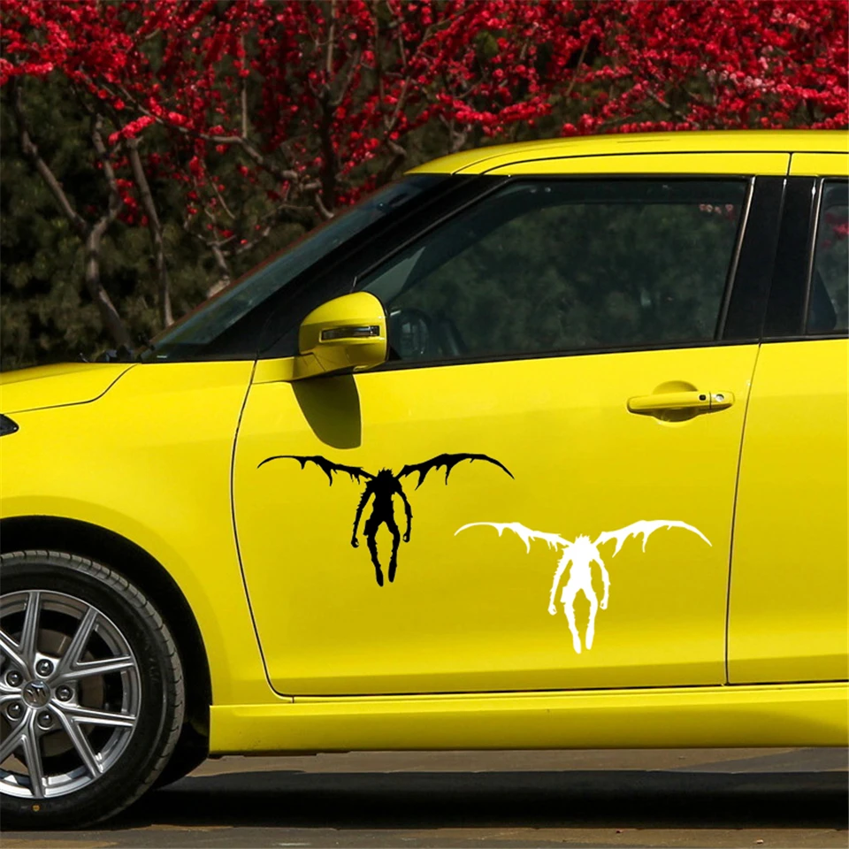 Death Note Ryuk Fashion Vinyl Car Sticker Car-Styling Creative Car Body Window Wall Reflective Decorative Stickers 16.8cm8 (3)_