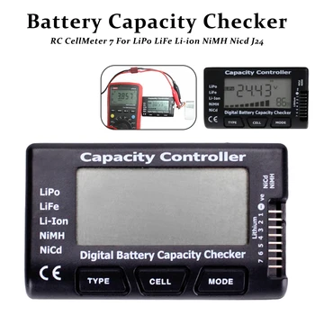 

RC Digital Cell Battery Capacity Checker For LiPo LiFe Li-ion Nicd NiMH Battery Voltage Tester Checking Tool