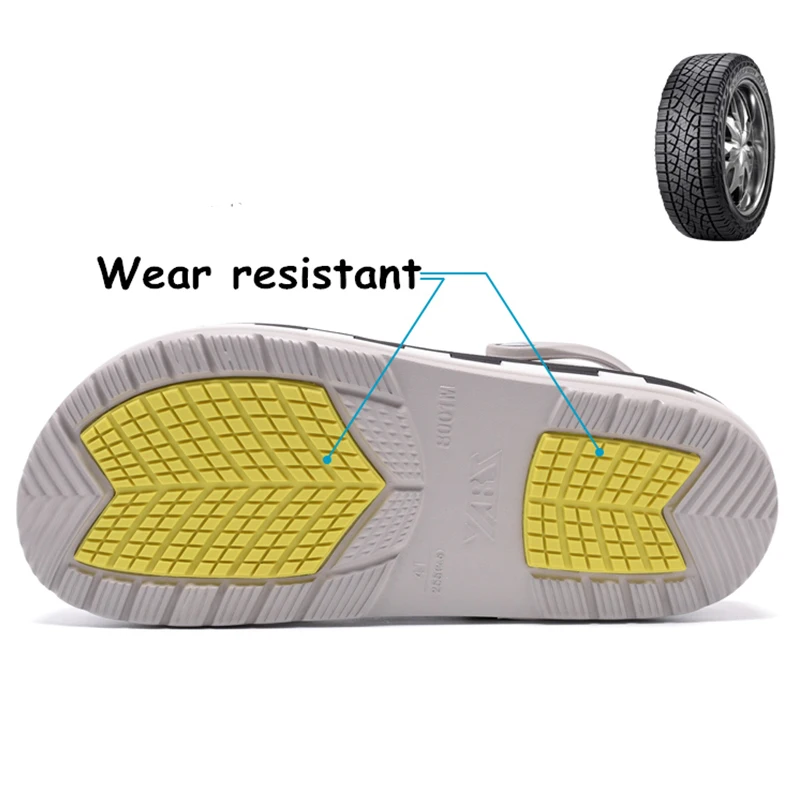 Hole Shoes Male Men Sandals New 2019 crocse Clogs Sandalias Hombre croc Sandles Mens Sandals Summer Slippers sandalet Men Shoes
